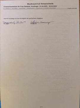 Banner Stadtplatzkonzert mit Kapelle Ohetal