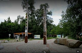Banner Gottesdienst Auenfest Infozentrum