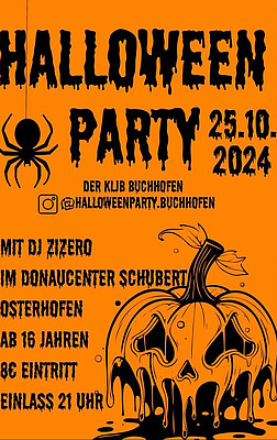 Banner Halloweenparty 2024